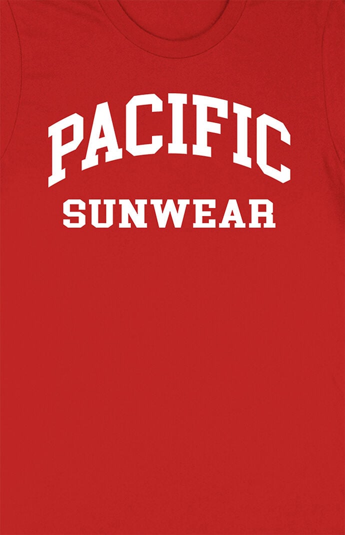 Red Collegiate Logo T-Shirt