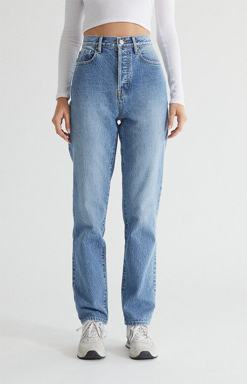 PacSun Eco Medium Blue Dad Jeans | PacSun