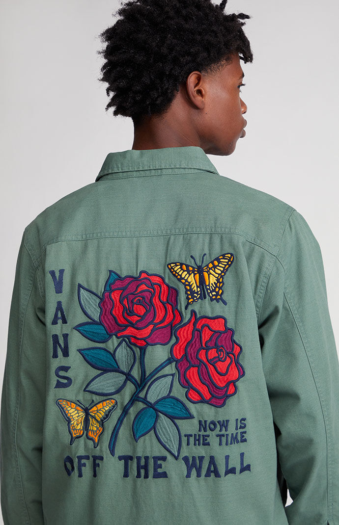 Vans Logo Station Jacket PacSun