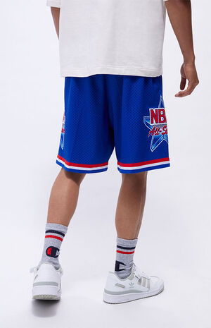 Mitchell & Ness All Star (West) Men's Swingman Shorts - White