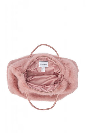 Blush Roxana Faux Fur Handbag image number 3