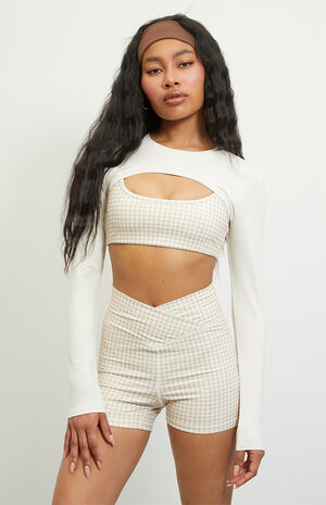 PAC WHISPER Active Ivory On The Go Shrug image number 3