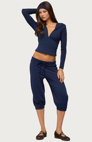 Natashah Hooded Long Sleeve Top image number 4