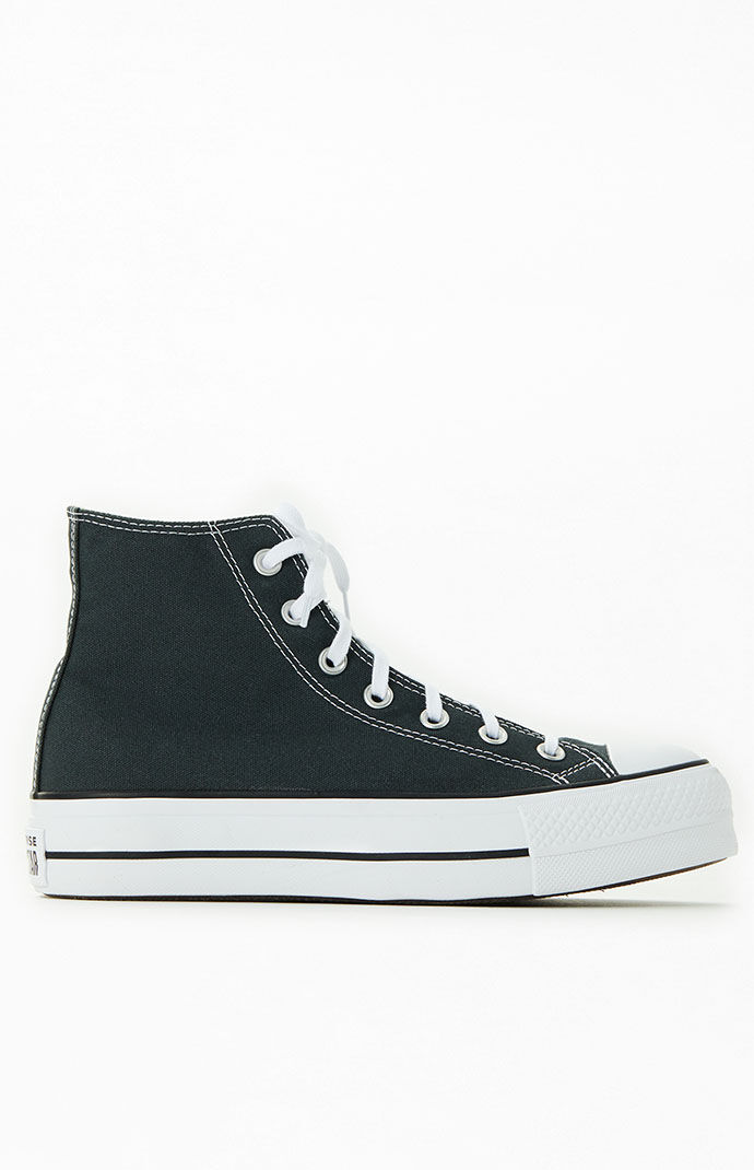 Converse Green Chuck Taylor All Star Lift High Top Sneakers PacSun