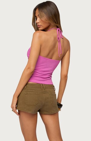 Rimona Sequin Halter Top image number 3