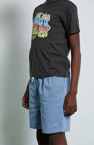 Blue Volley Shorts image number 5