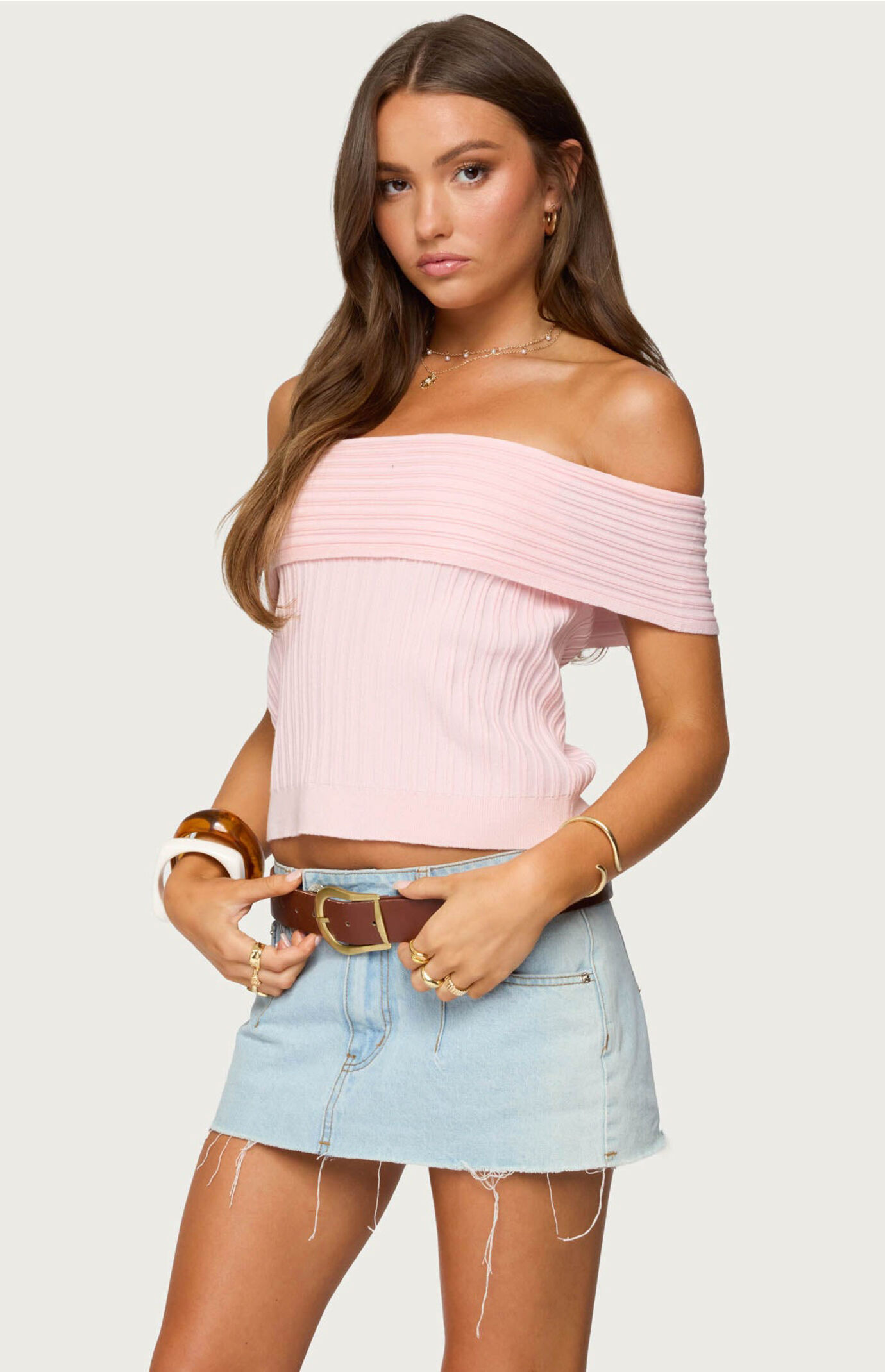 トップス theredthread knit fit tops single peta PRINTED KNIT TOP - only one | ZARA United States
