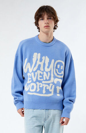 Why Even Worry Cropped Sweater image number 1