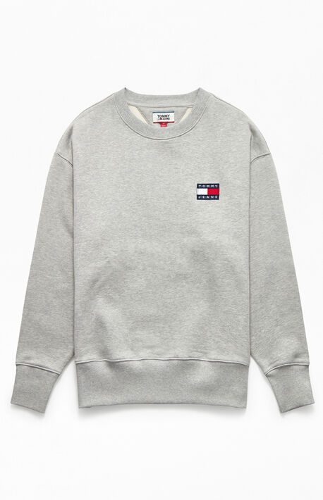 Badge Crew Neck Sweatshirt
