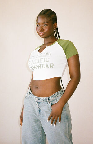 Est. CA 1980 Raglan T-Shirt image number 1