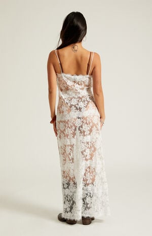 Agnes Sheer Lace Festival Maxi Dress image number 3