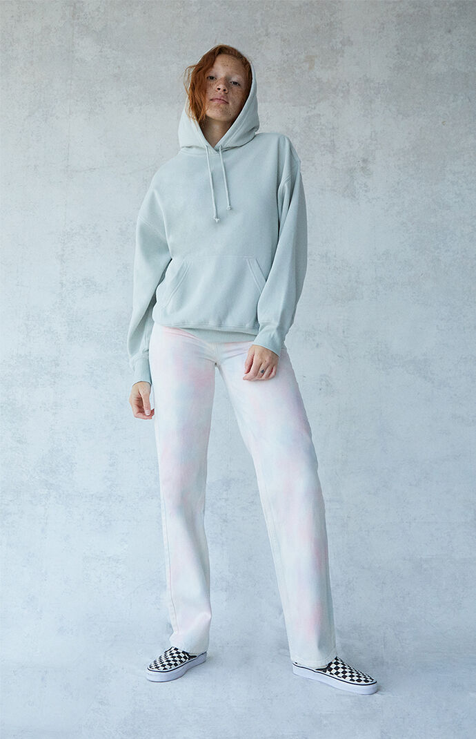 PacSun Eco Tie Dye 90s Boyfriend Jeans PacSun