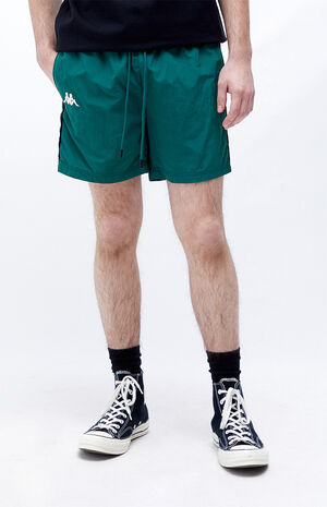 Green Banda Coney Nylon Active Shorts image number 2