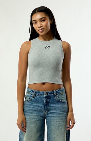 Ribbed Crop Tank Top image number 1