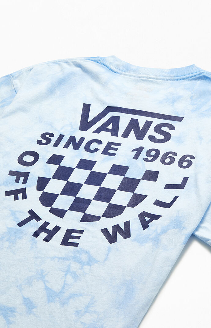 Checker Logo Tie Dyed T-Shirt