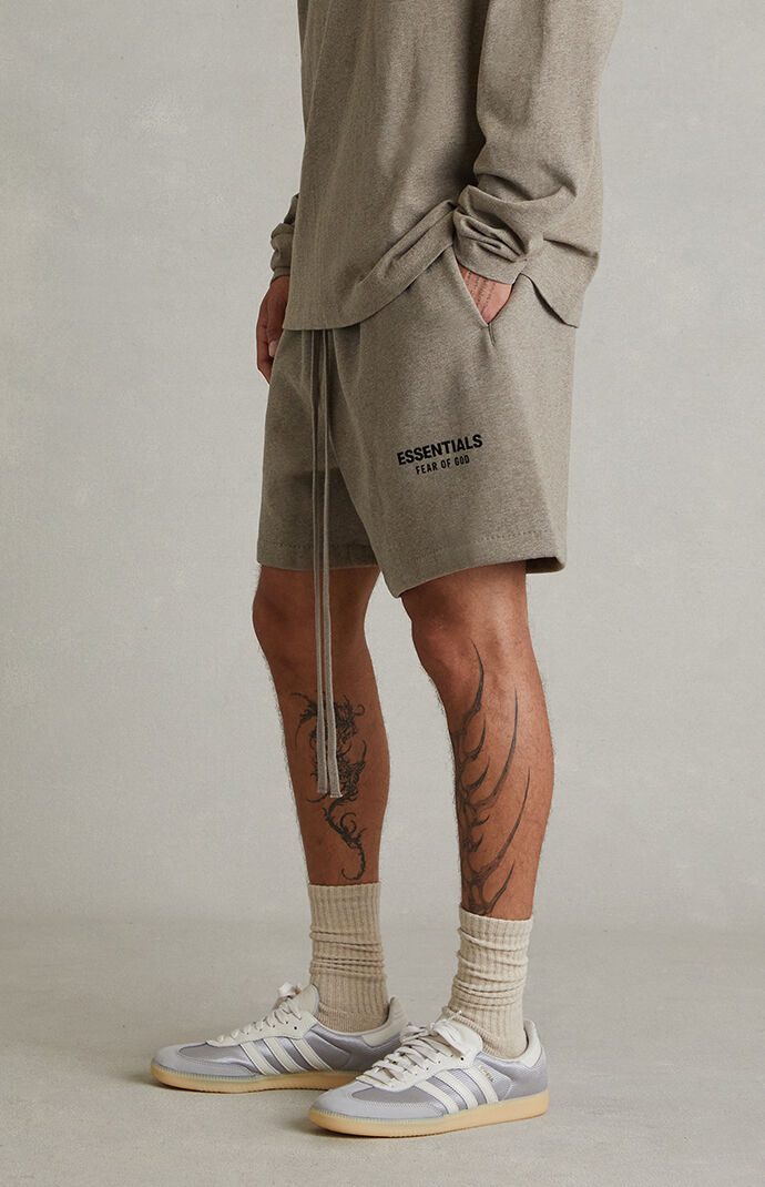 Fear of God ESSENTIALS Homestead Heather Classic Sweat Shorts | Pacsun