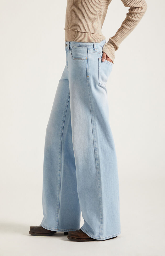 Pacsun Casey Low Rise Baggy Jeans Lighter Blue