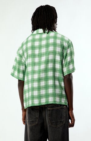 Green Plaid Hanson Short Sleeve Shirt image number 4