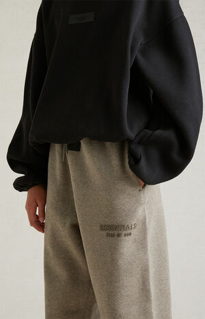 ESSENTIALS Heather Grey Sweatpants image number 5