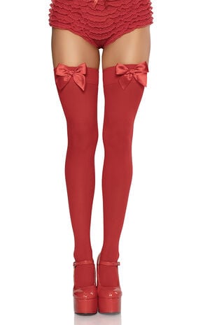 Kay Opaque Thigh High Tights image number 1