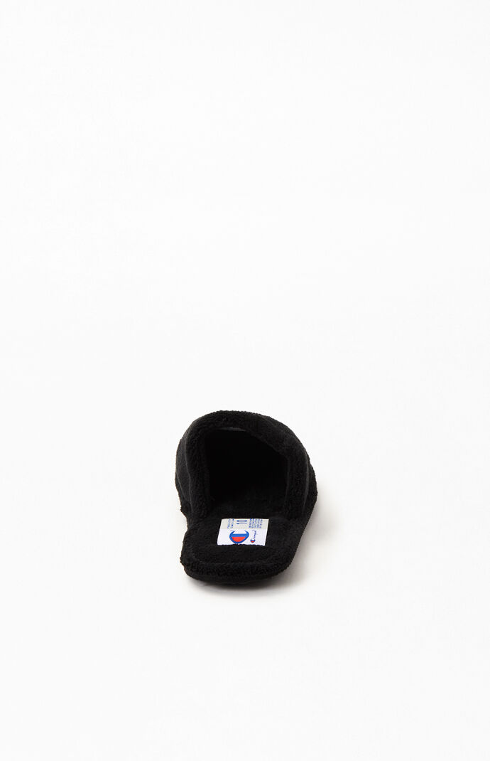 Black Sleepover Slippers