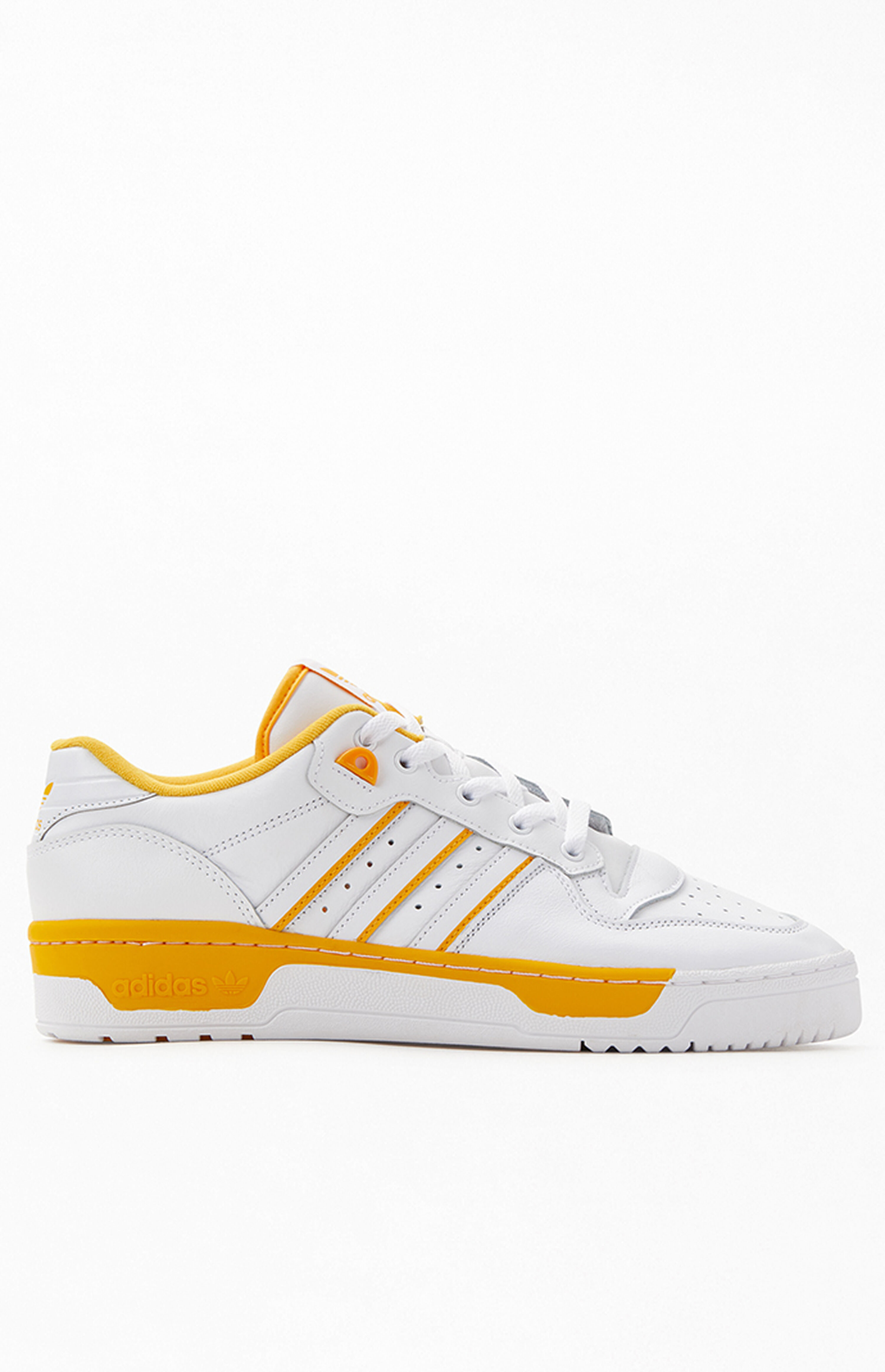 adidas white and gold sneakers