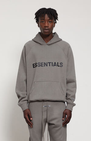 Fear of God Essentials Essentials Charcoal Hoodie | PacSun