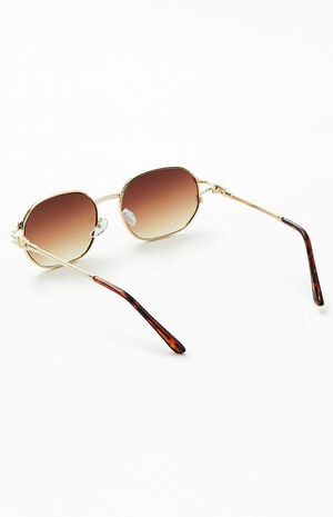 Metal Oval Sunglasses image number 2