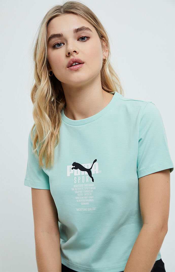 Graphic Crop Top