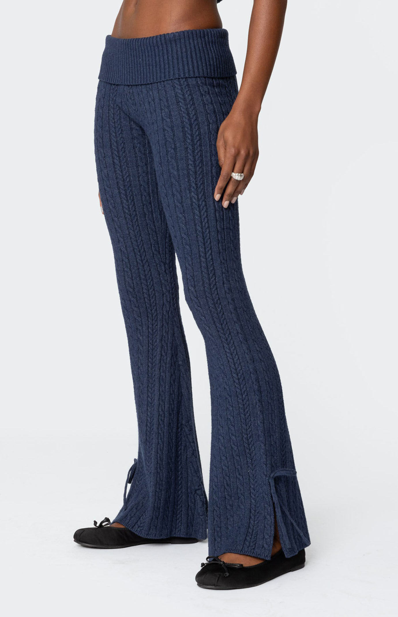 GROVE ♥ AIRY KNIT PANTS/追跡付 GROVE】 AIRY KNIT PANTS / 追跡付