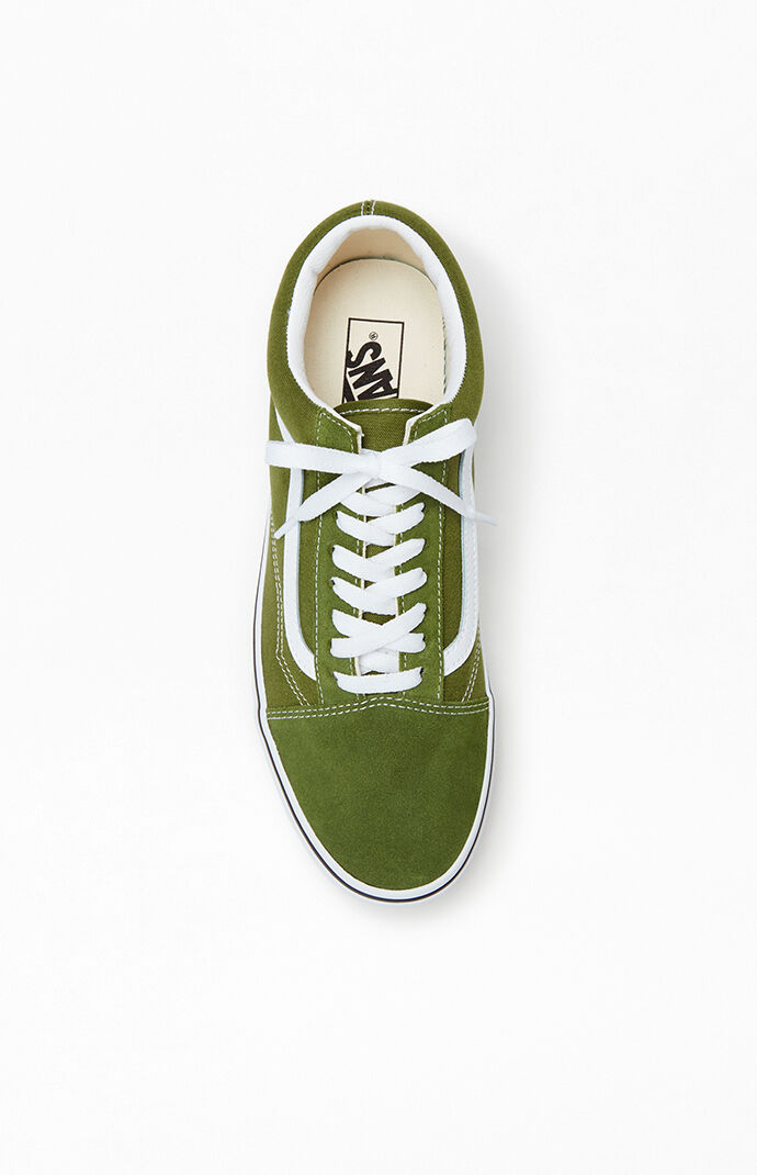 Vans Green Old Skool Shoes PacSun