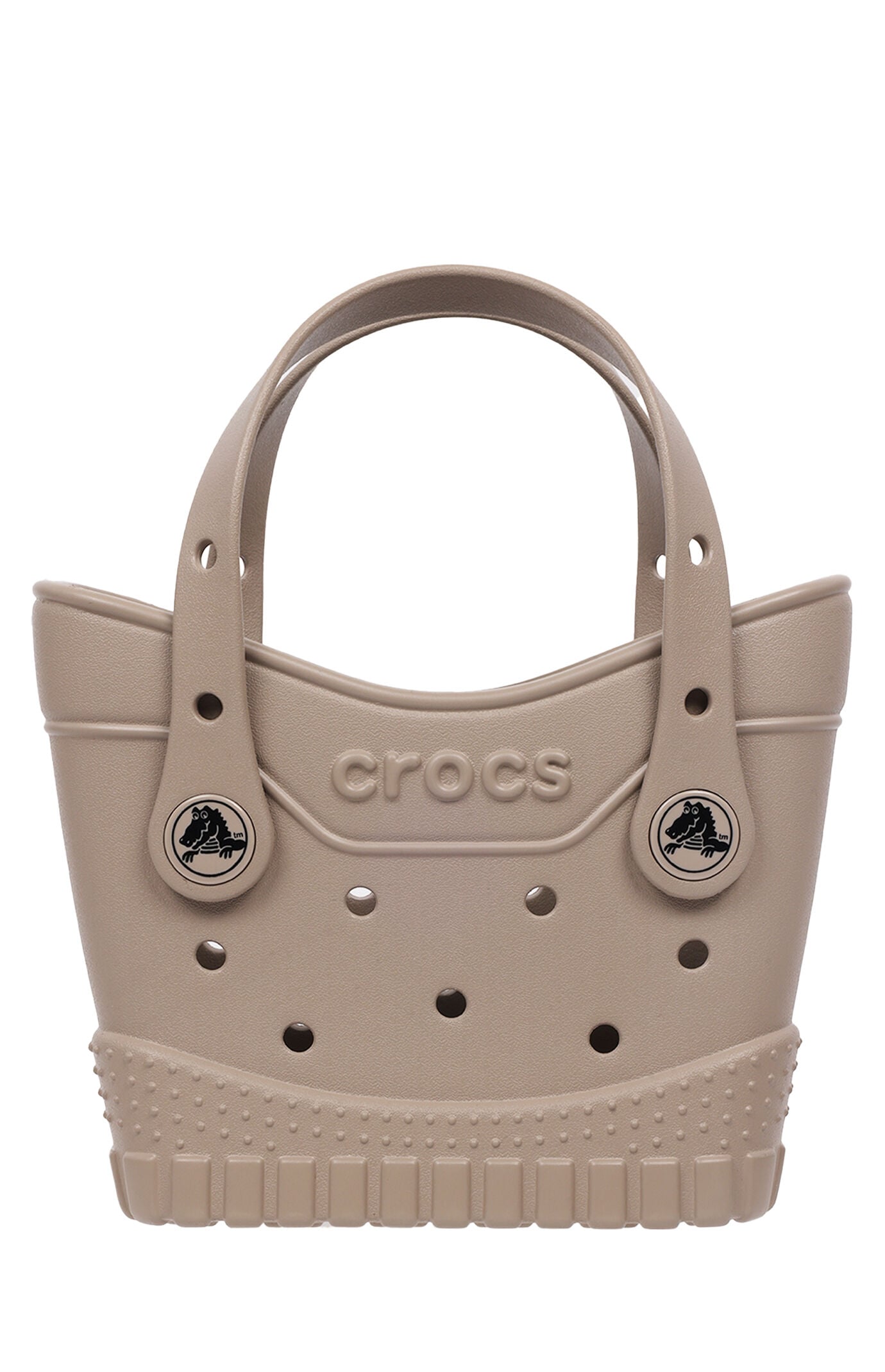 Crocs Taupe Micro Classic Tote Bag