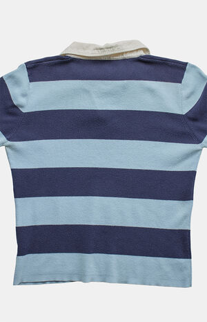 2000s Striped Polo Top image number 3