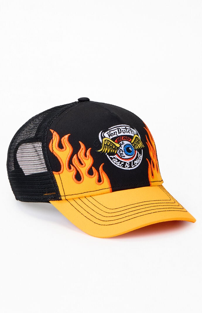 Von Dutch Flames Trucker Hat