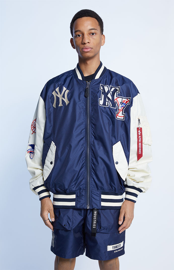 New Era New York Yankees Reversible Bomber Jacket PacSun