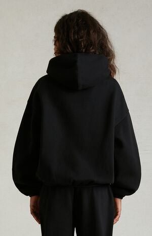 Essentials Black Hoodie image number 4