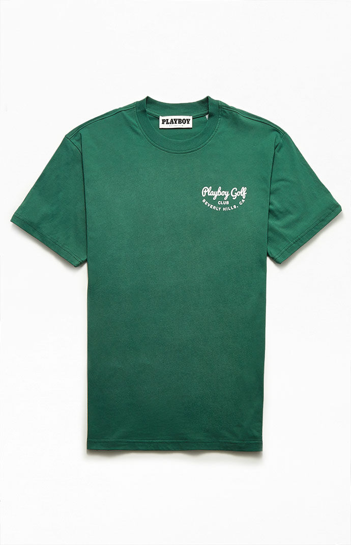 Green playboy shirt clearance