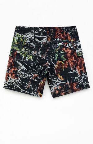 Leaf Camo Cargo 6.5" Swim Trunks image number 2