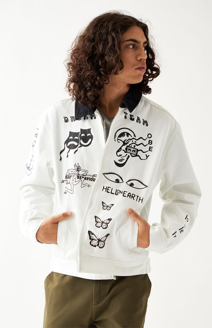 Dream Team Denim Track Jacket