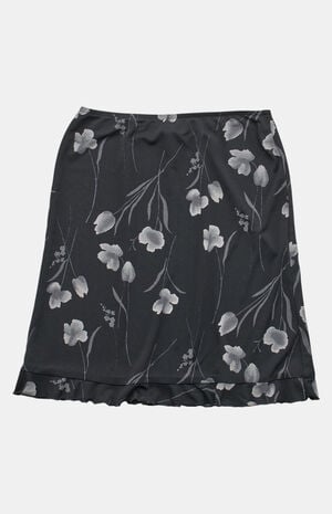2000s Floral Midi Skirt image number 1