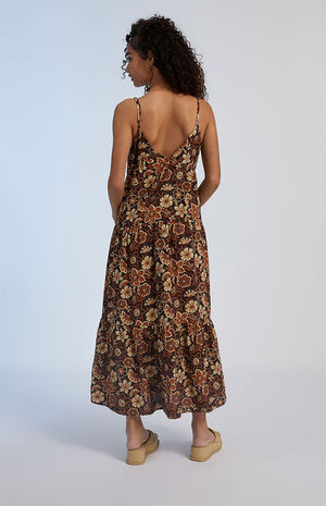 Cantabria Tiered Midi Dress image number 4
