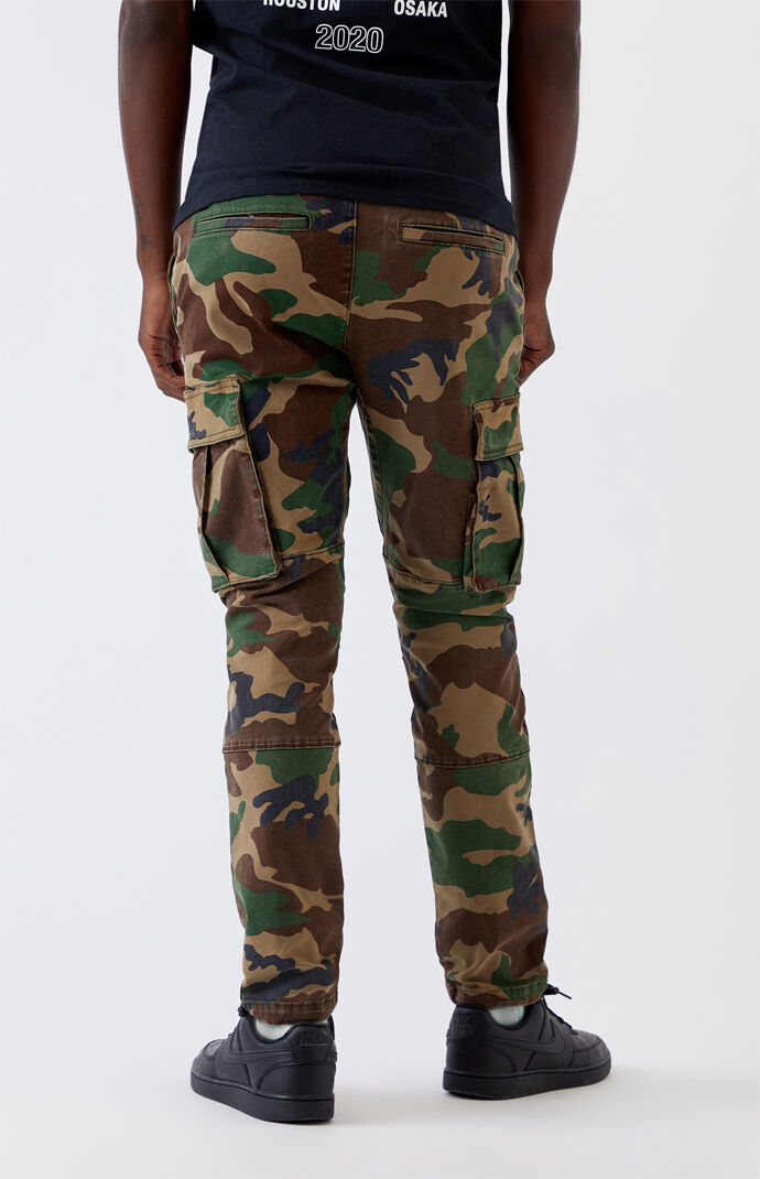 Utility Camo Slim Cargo Pants