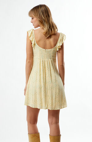 Keyhole Babydoll Mini Dress image number 4