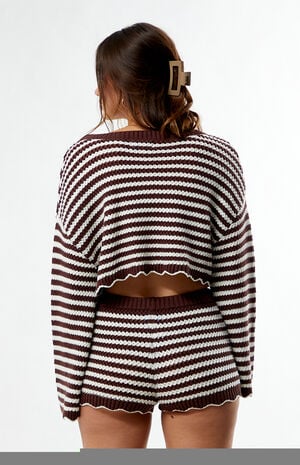 Jordyn Crochet Cropped Sweater image number 5