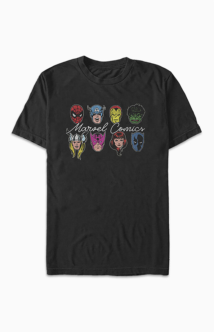 Hero Heads Short Sleeve T-Shirt