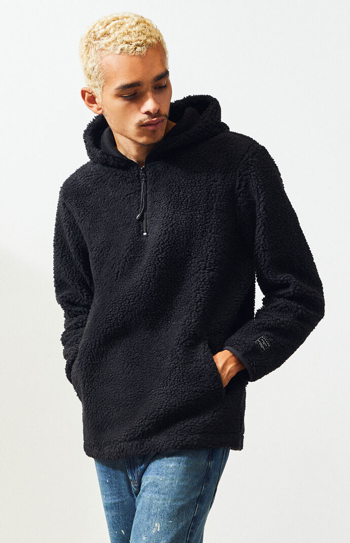 Pacsun sherpa hoodie clearance