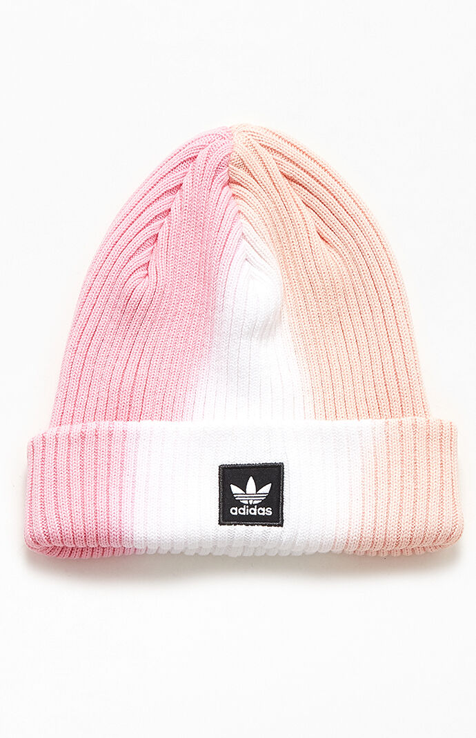 adidas Pink Color Wash Beanie | PacSun