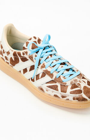 Women's Animal Print Handball Spezial Sneakers image number 6