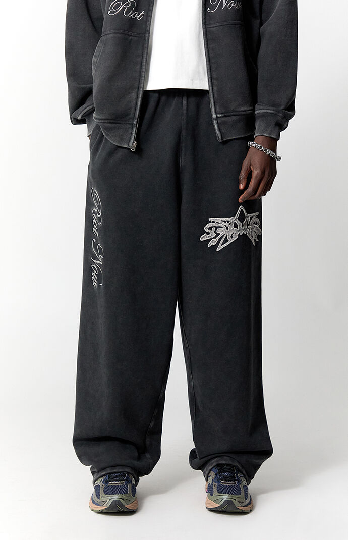 Pacsun Riot Now Fleece Extreme Baggy Sweatpants