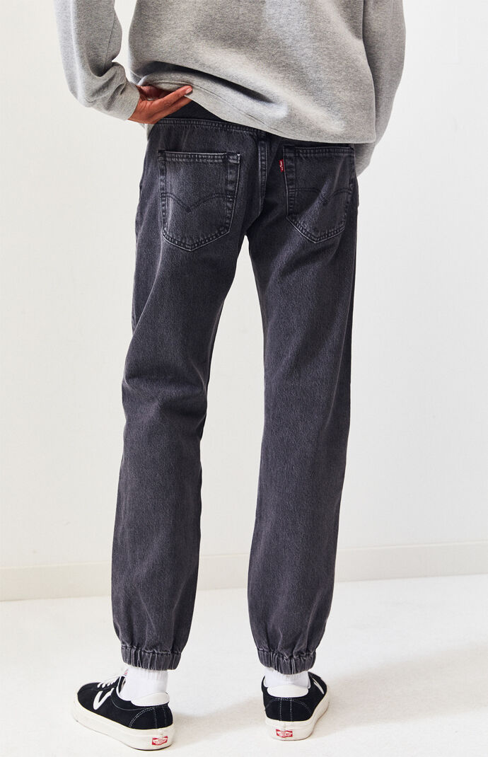 Black 501® Original Fit Denim Joggers